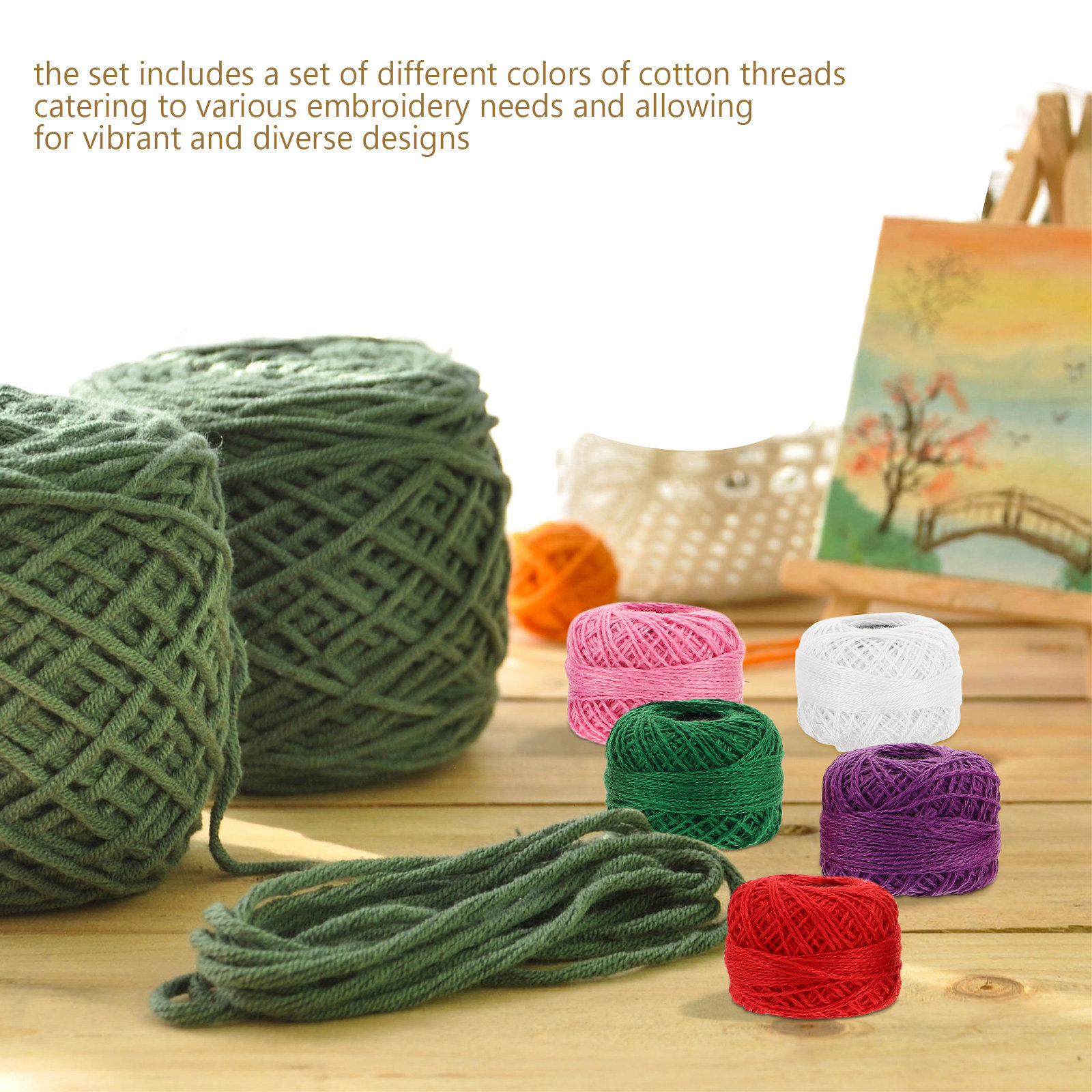12Pcs Embroidery Thread Set Co - огляд і ціна Embroidery Craft