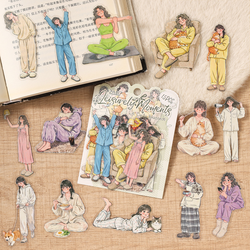 15Pcs Elegant Lady Character S - огляд і ціна Embellishments For Scrapbooking